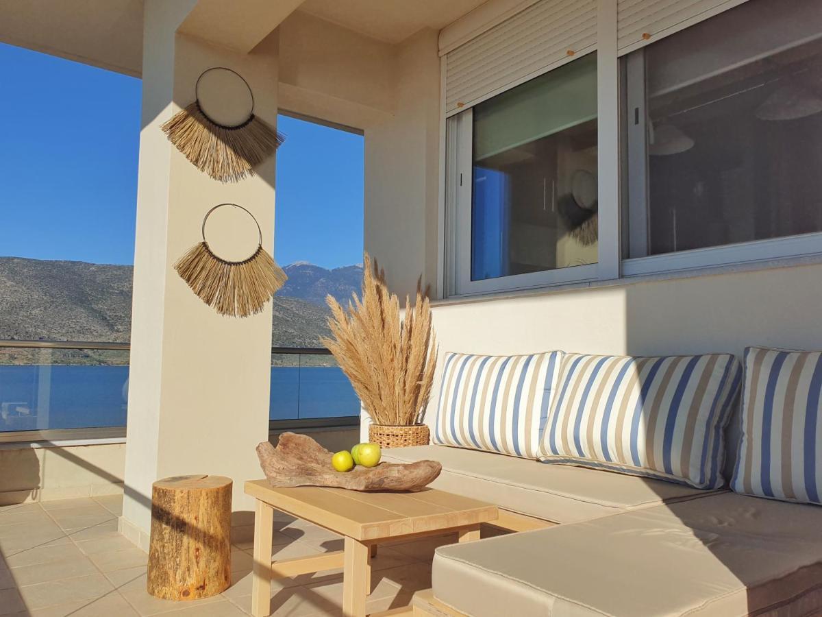 Boho Beach House In Itea-Delphi Zewnętrze zdjęcie