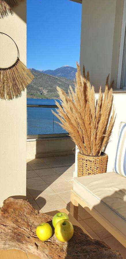 Boho Beach House In Itea-Delphi Zewnętrze zdjęcie