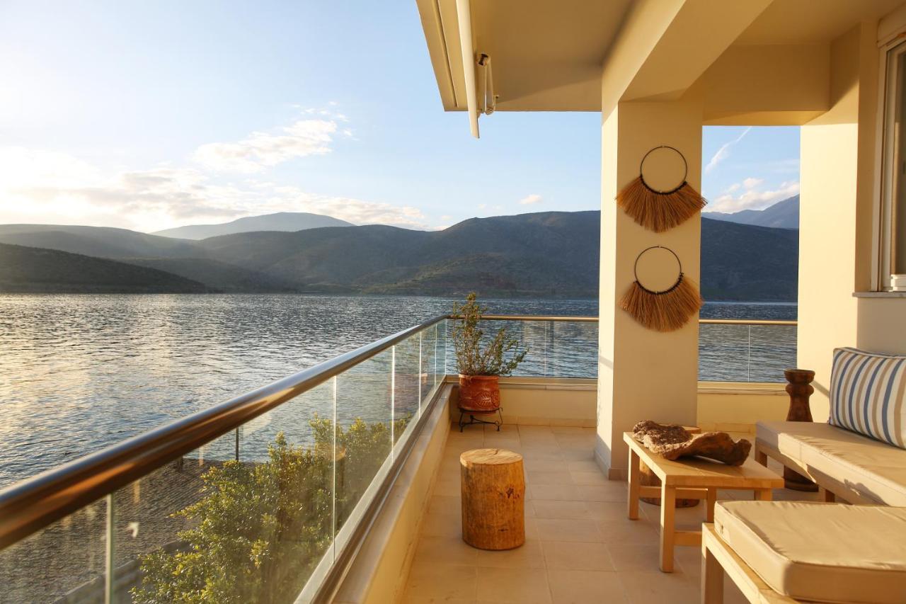 Boho Beach House In Itea-Delphi Zewnętrze zdjęcie